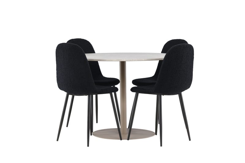 Round Dining Set Venture Home - Huonekalut - Pöytä & ruokailuryhmä - Ruokailuryhmä