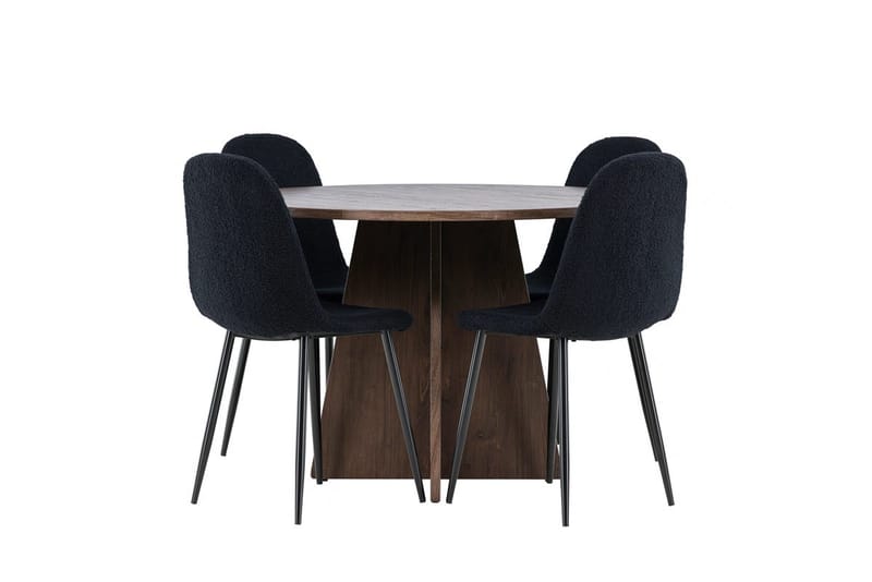 Round Dining Set Venture Home - Huonekalut - Pöytä & ruokailuryhmä - Ruokailuryhmä
