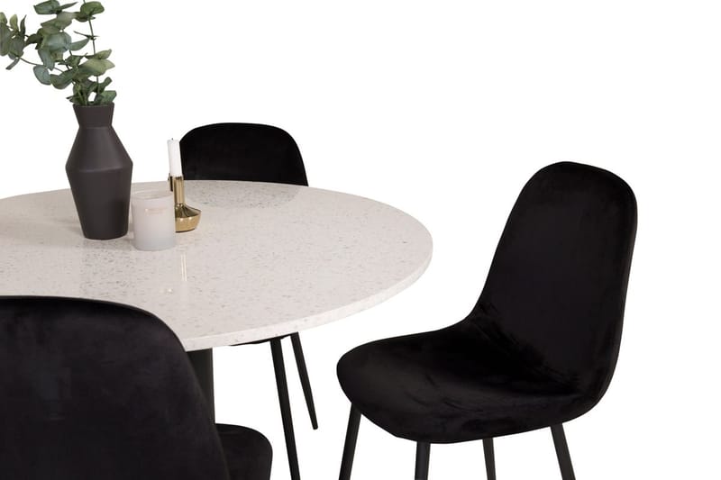 Round Dining Set Venture Home - Huonekalut - Pöytä & ruokailuryhmä - Ruokailuryhmä