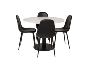 Round Dining Set Venture Home - Huonekalut - Pöytä & ruokailuryhmä - Ruokailuryhmä