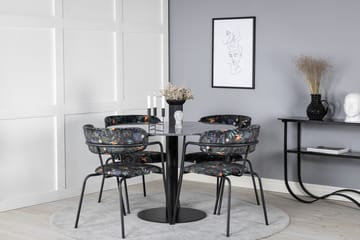 Round Dining Set Venture Home - Huonekalut - Pöytä & ruokailuryhmä - Ruokailuryhmä