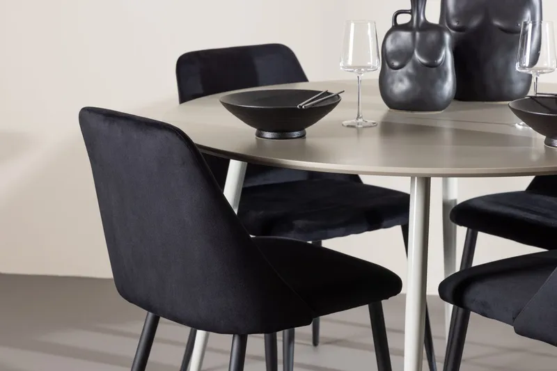 Round Dining Set Venture Home - Huonekalut - Pöytä & ruokailuryhmä - Ruokailuryhmä