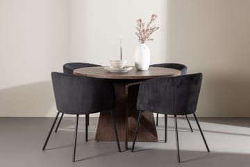 Round Dining Set Venture Home - Huonekalut - Pöytä & ruokailuryhmä - Ruokailuryhmä