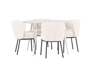 Round Dining Set Venture Home - Huonekalut - Pöytä & ruokailuryhmä - Ruokailuryhmä