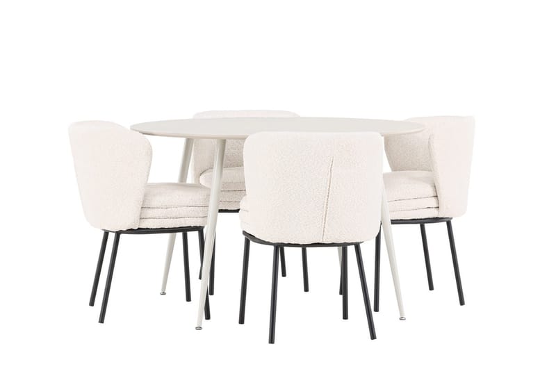 Round Dining Set Venture Home - Huonekalut - Pöytä & ruokailuryhmä - Ruokailuryhmä