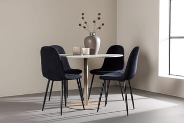 Round Dining Set Venture Home - Huonekalut - Pöytä & ruokailuryhmä - Ruokailuryhmä