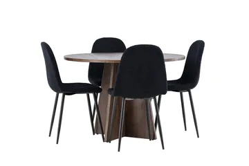 Round Dining Set Venture Home - Huonekalut - Pöytä & ruokailuryhmä - Ruokailuryhmä