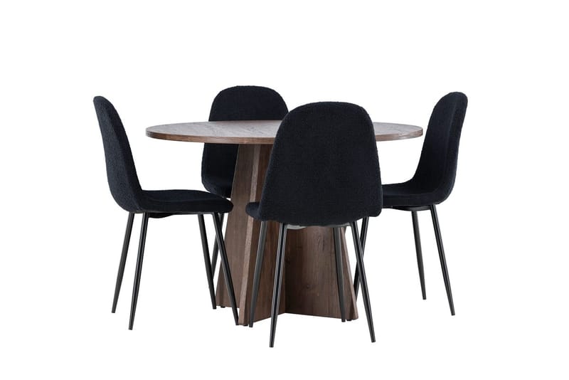 Round Dining Set Venture Home - Huonekalut - Pöytä & ruokailuryhmä - Ruokailuryhmä