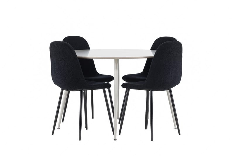 Round Dining Set Venture Home - Huonekalut - Pöytä & ruokailuryhmä - Ruokailuryhmä