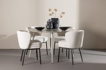 Round Dining Set Venture Home - Huonekalut - Pöytä & ruokailuryhmä - Ruokailuryhmä