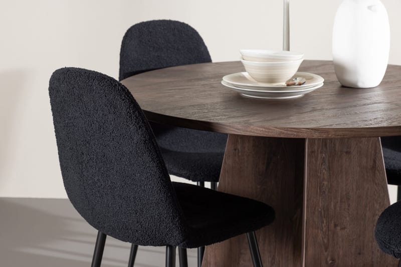 Round Dining Set Venture Home - Huonekalut - Pöytä & ruokailuryhmä - Ruokailuryhmä