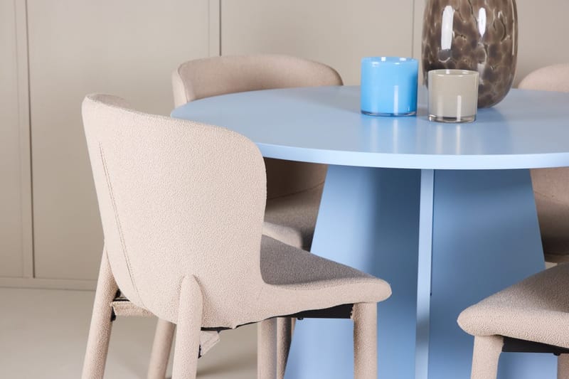 Round Dining Set Venture Home - Huonekalut - Pöytä & ruokailuryhmä - Ruokailuryhmä