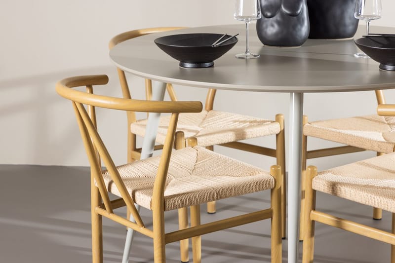 Round Dining Set Venture Home - Huonekalut - Pöytä & ruokailuryhmä - Ruokailuryhmä