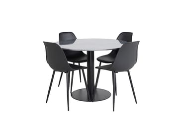 Round Dining Set Venture Home - Huonekalut - Pöytä & ruokailuryhmä - Ruokailuryhmä