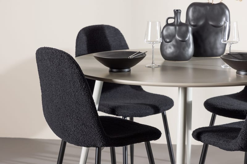 Round Dining Set Venture Home - Huonekalut - Pöytä & ruokailuryhmä - Ruokailuryhmä