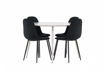 Round Dining Set Venture Home - Huonekalut - Pöytä & ruokailuryhmä - Ruokailuryhmä