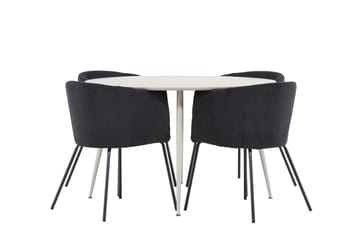 Round Dining Set Venture Home - Huonekalut - Pöytä & ruokailuryhmä - Ruokailuryhmä