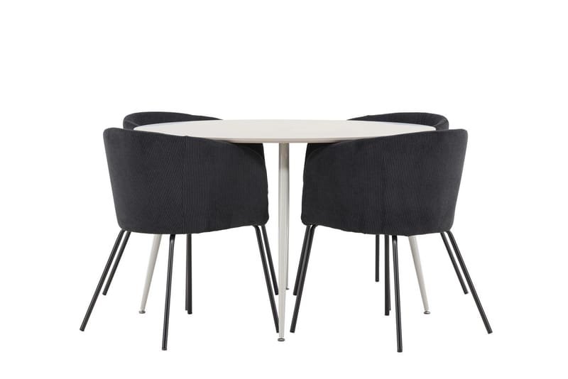 Round Dining Set Venture Home - Huonekalut - Pöytä & ruokailuryhmä - Ruokailuryhmä