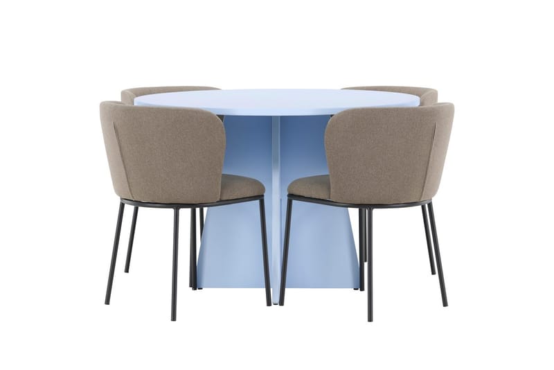 Round Dining Set Venture Home - Huonekalut - Pöytä & ruokailuryhmä - Ruokailuryhmä