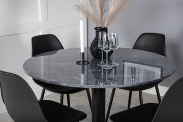 Round Dining Set Venture Home - Huonekalut - Pöytä & ruokailuryhmä - Ruokailuryhmä