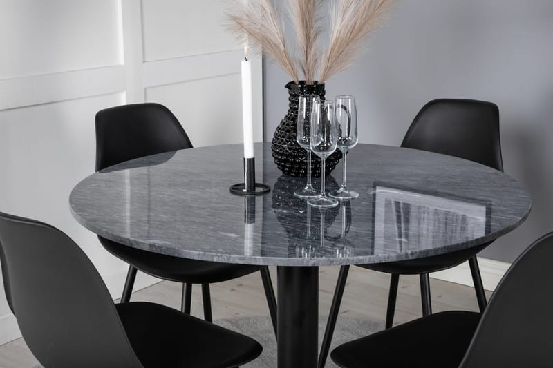 Round Dining Set Venture Home - Huonekalut - Pöytä & ruokailuryhmä - Ruokailuryhmä
