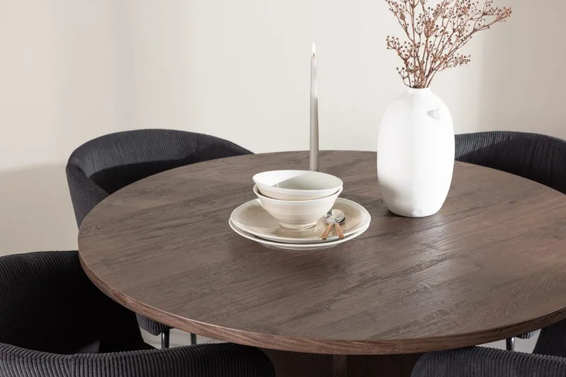 Round Dining Set Venture Home - Huonekalut - Pöytä & ruokailuryhmä - Ruokailuryhmä