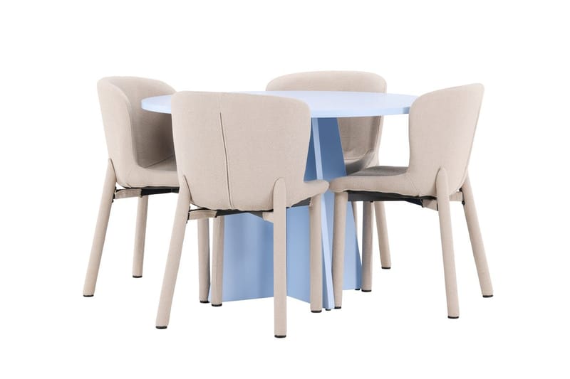 Round Dining Set Venture Home - Huonekalut - Pöytä & ruokailuryhmä - Ruokailuryhmä