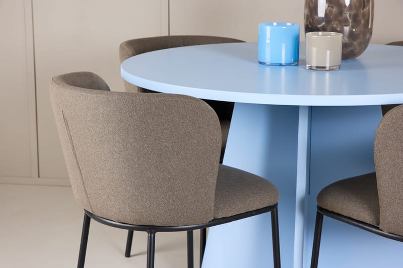 Round Dining Set Venture Home - Huonekalut - Pöytä & ruokailuryhmä - Ruokailuryhmä