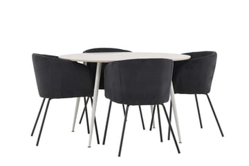 Round Dining Set Venture Home - Huonekalut - Pöytä & ruokailuryhmä - Ruokailuryhmä