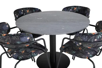 Round Dining Set Venture Home - Huonekalut - Pöytä & ruokailuryhmä - Ruokailuryhmä