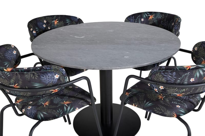 Round Dining Set Venture Home - Huonekalut - Pöytä & ruokailuryhmä - Ruokailuryhmä