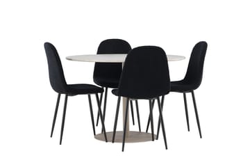 Round Dining Set Venture Home - Huonekalut - Pöytä & ruokailuryhmä - Ruokailuryhmä