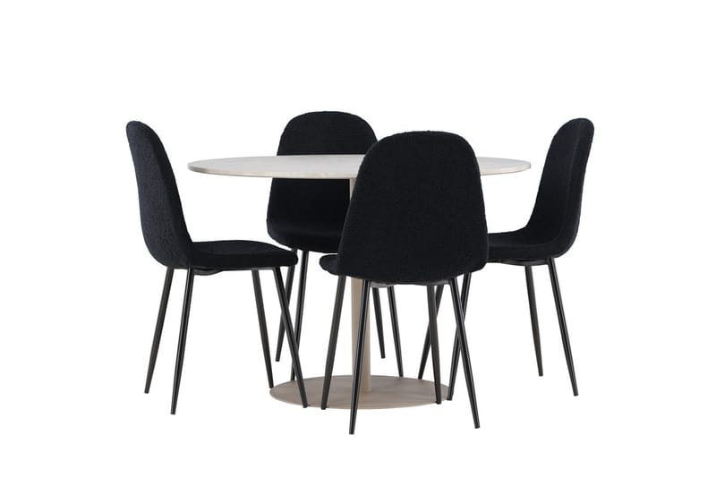 Round Dining Set Venture Home - Huonekalut - Pöytä & ruokailuryhmä - Ruokailuryhmä