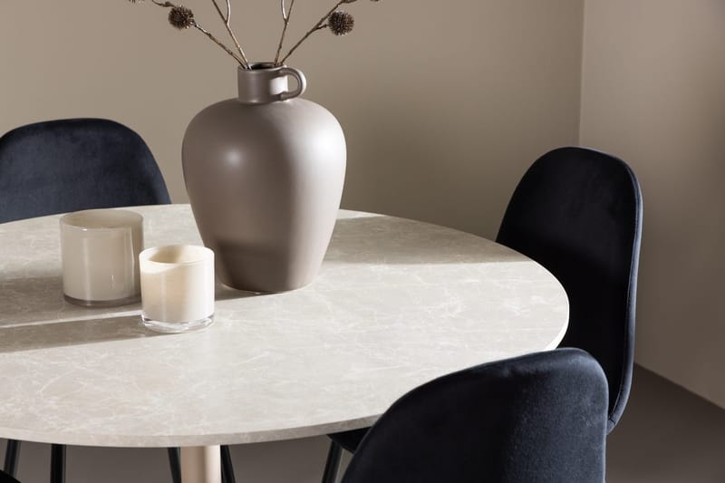 Round Dining Set Venture Home - Huonekalut - Pöytä & ruokailuryhmä - Ruokailuryhmä
