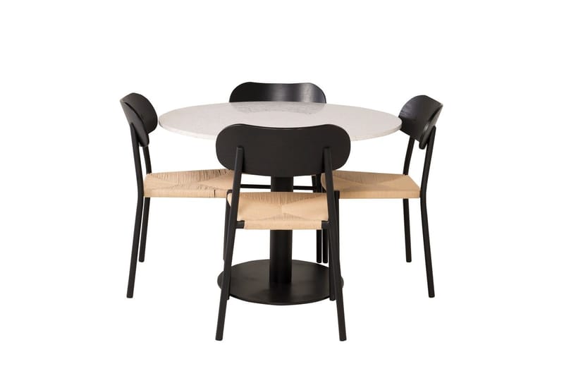 Round Dining Set Venture Home - Huonekalut - Pöytä & ruokailuryhmä - Ruokailuryhmä