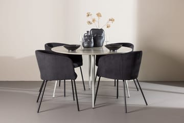 Round Dining Set Venture Home - Huonekalut - Pöytä & ruokailuryhmä - Ruokailuryhmä