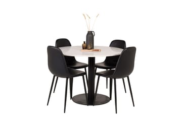 Round Dining Set Venture Home - Huonekalut - Pöytä & ruokailuryhmä - Ruokailuryhmä