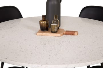 Round Dining Set Venture Home - Huonekalut - Pöytä & ruokailuryhmä - Ruokailuryhmä
