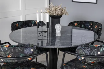 Round Dining Set Venture Home - Huonekalut - Pöytä & ruokailuryhmä - Ruokailuryhmä