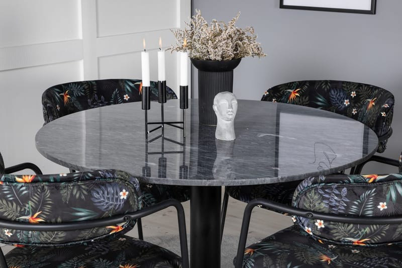Round Dining Set Venture Home - Huonekalut - Pöytä & ruokailuryhmä - Ruokailuryhmä