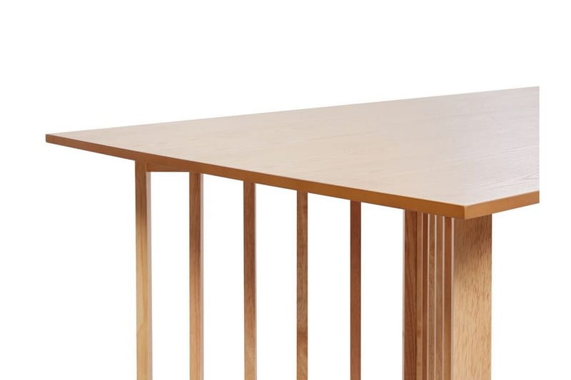 Rouyn Ruokapöytä 100x200 cm - Vaalean Ruskea - Huonekalut - Pöytä & ruokailuryhmä - Ruokapöydät & keittiön pöydät