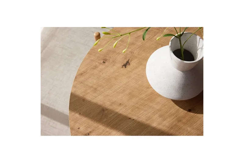 Rubbo Sohvapöytä 80 Cm - Luonto - Huonekalut - Pöytä & ruokailuryhmä - Sohvapöytä