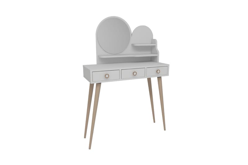 Ruges Kampauspöytä 74 cm, Valkoinen