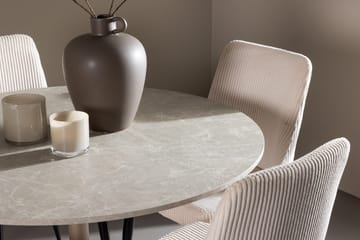 Rund matgrupp Venture Home Beige Beige 4st - Huonekalut - Pöytä & ruokailuryhmä - Ruokailuryhmä
