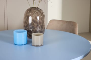 Rund matgrupp Venture Home Beige Blå 4st - Huonekalut - Pöytä & ruokailuryhmä - Ruokailuryhmä