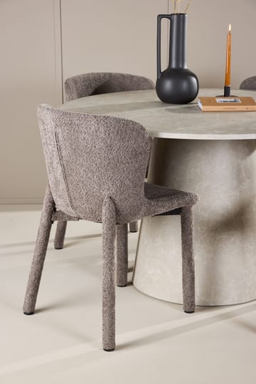 Rund matgrupp Venture Home Brun Beige 4st - Huonekalut - Pöytä & ruokailuryhmä - Ruokailuryhmä