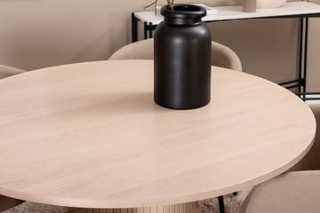 Rund matgrupp Venture Home Ljust trä - Huonekalut - Pöytä & ruokailuryhmä - Ruokailuryhmä