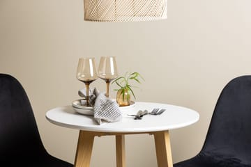 Rund matgrupp Venture Home Svart Vit 2st - Huonekalut - Pöytä & ruokailuryhmä - Ruokailuryhmä