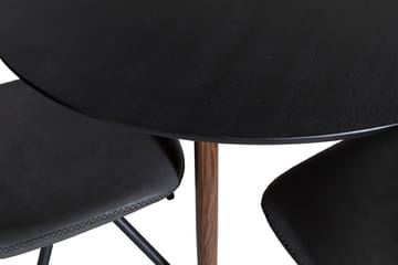 Rund matgrupp Venture Home Svart - Huonekalut - Pöytä & ruokailuryhmä - Ruokailuryhmä