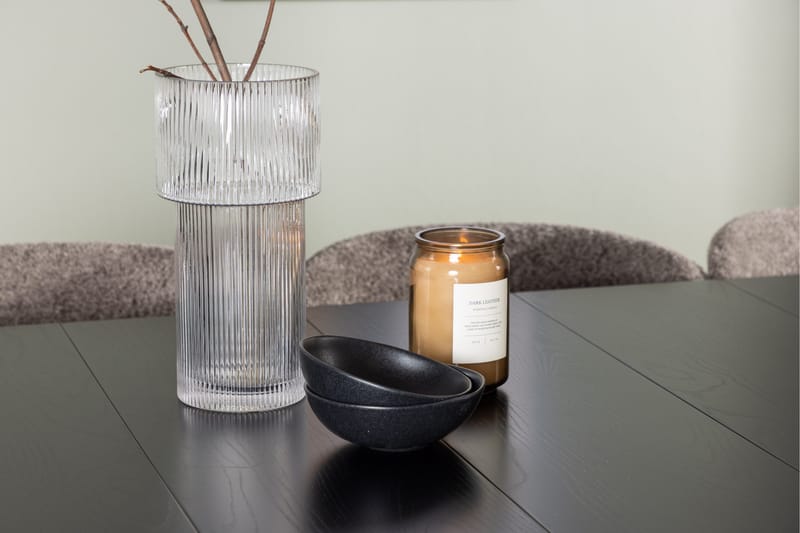 Ruokailuryhmä Astrid 200 cm Suorakulmainen 6 Modesto Tuolia - Musta - Huonekalut - Pöytä & ruokailuryhmä - Ruokailuryhmä